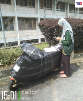 Penghantaran motosikal dengan pengendalian khas